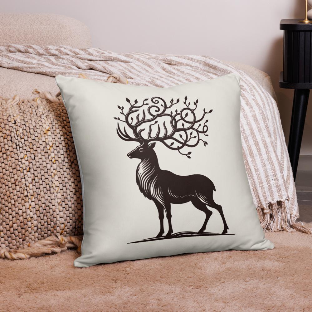 Deer Surrealism | Pillow Case