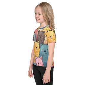 Bear Mania | Kids crew neck t-shirt