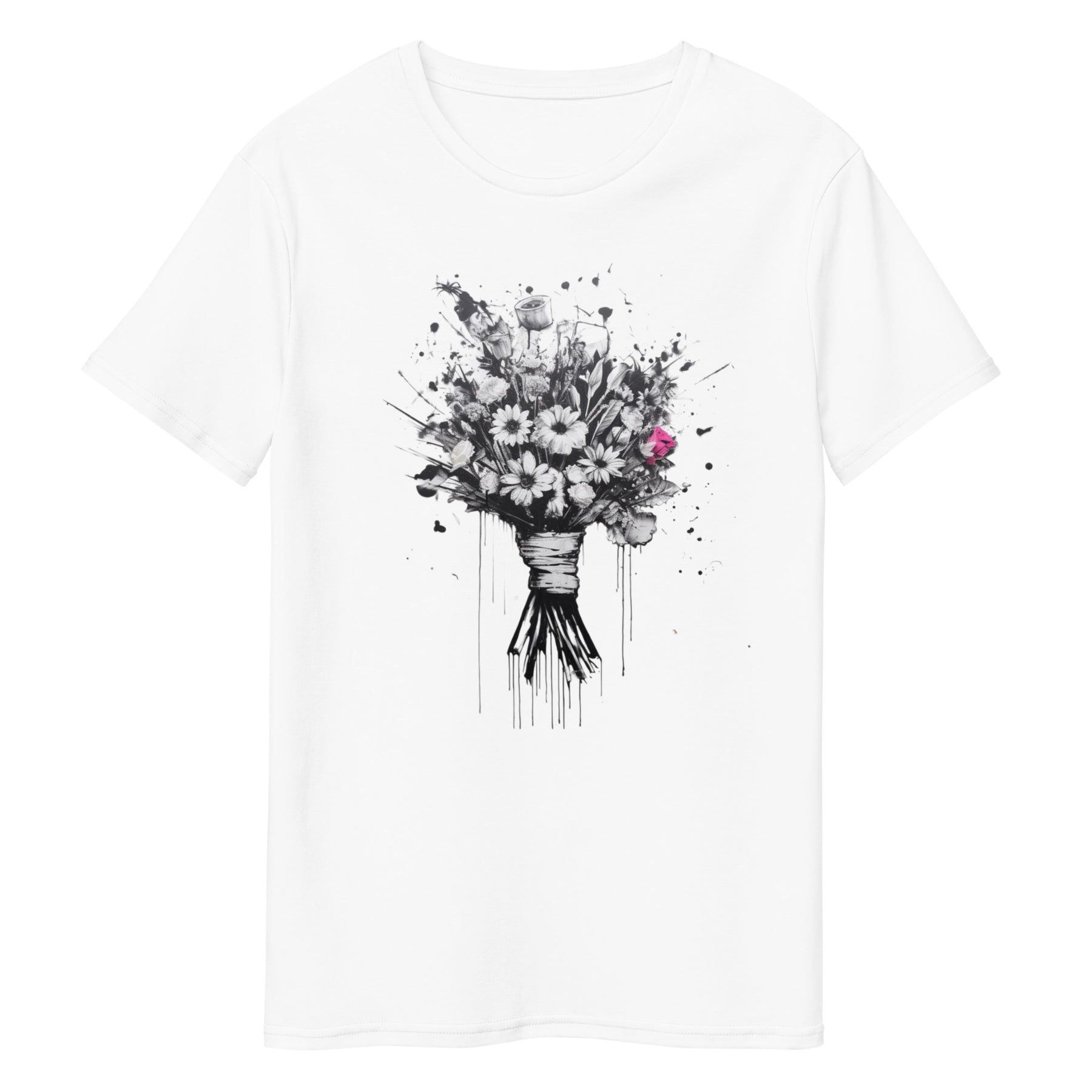 Floral Graffiti | Men's Premium Cotton T-shirt