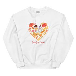 Food is Love | Unisex Sweatshirt