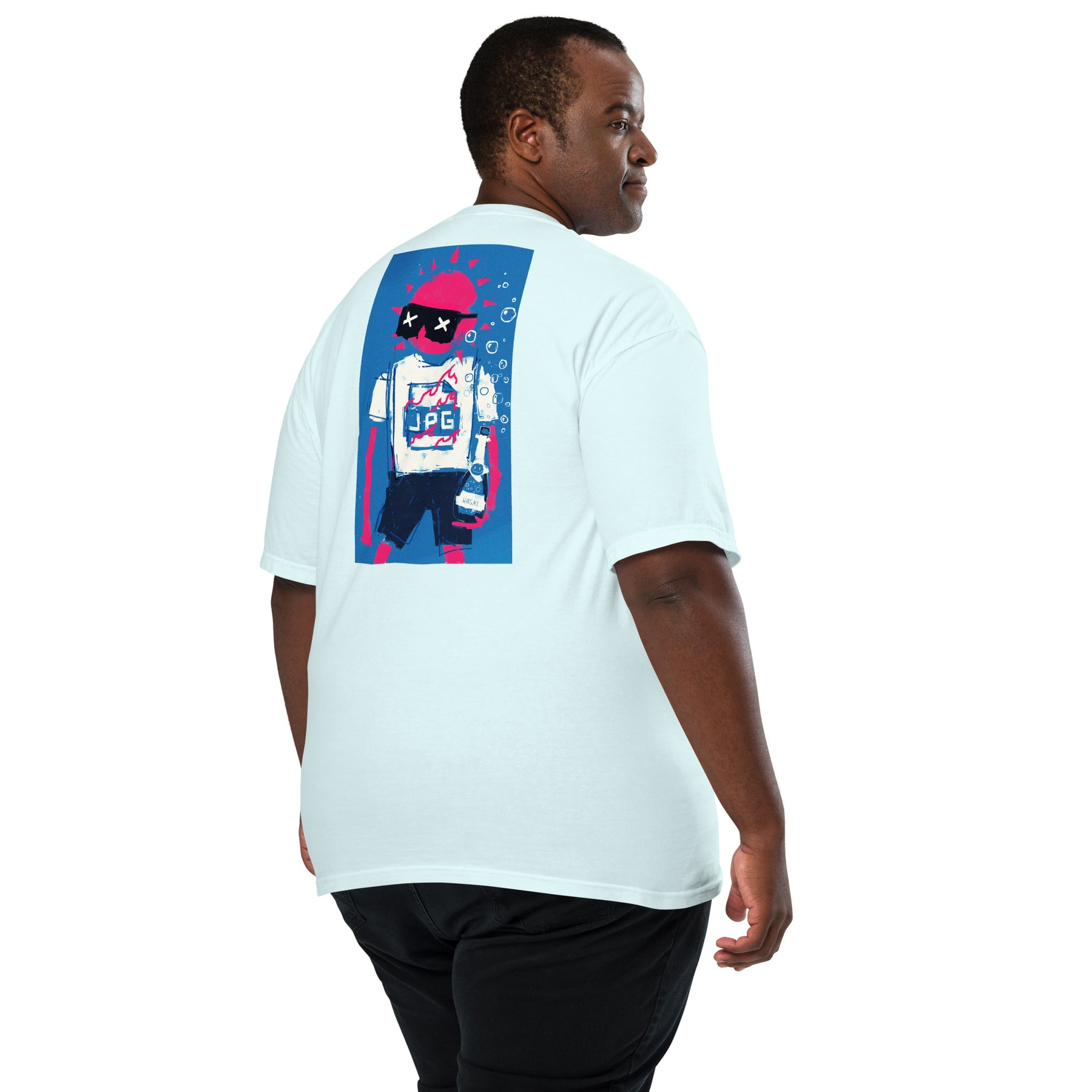 summer.jpg by XCOPY | Unisex garment-dyed heavyweight t-shirt