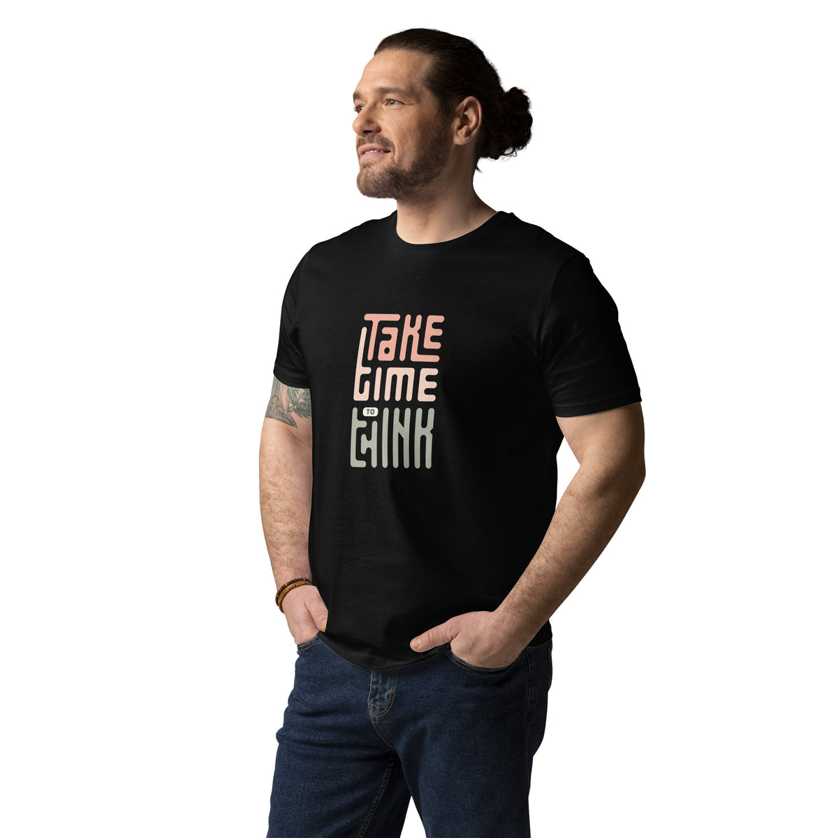 Take Time to Think | Unisex Organic Cotton T-shirt