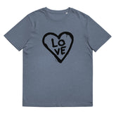 Love Heart Graffiti | Unisex organic Cotton T-shirt
