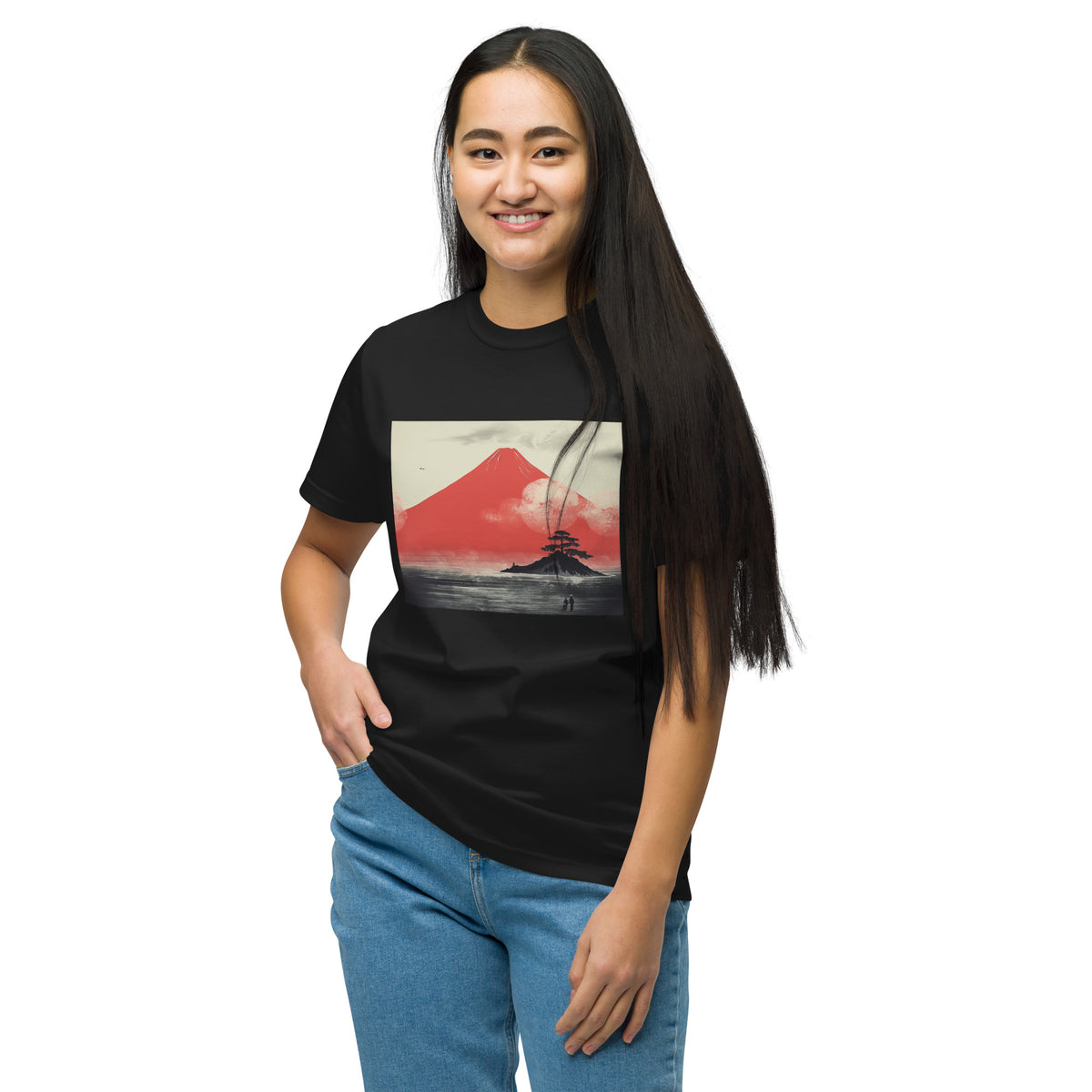 Red Fuji | Unisex Organic T-Shirt