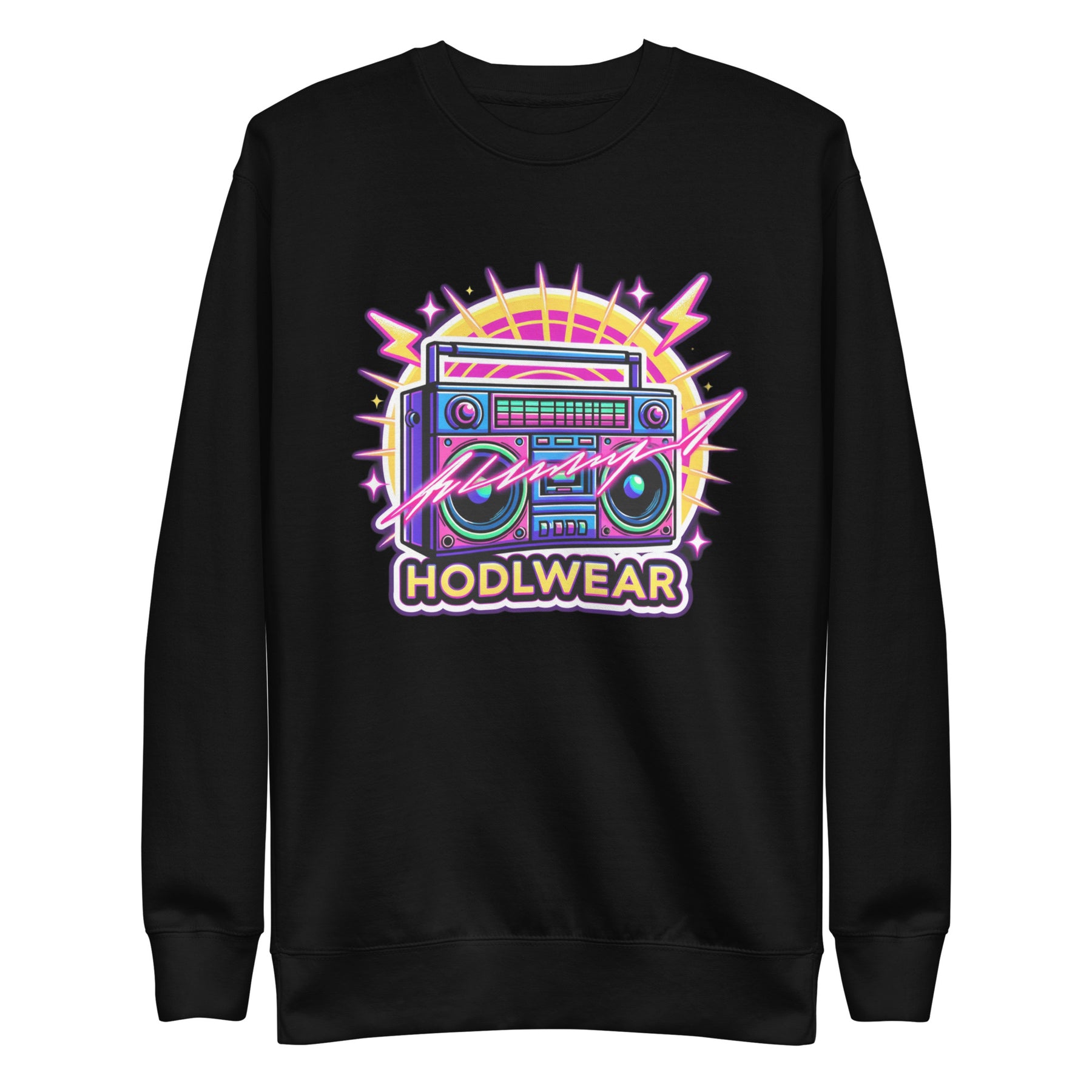Hodlwear Boombox | Unisex Premium Sweatshirt