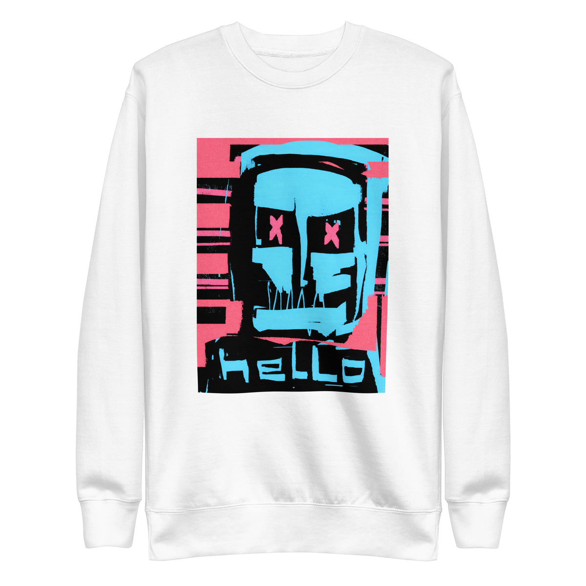 Hello Admin PM Me by XCOPY | Unisex Premium Sweatshirt