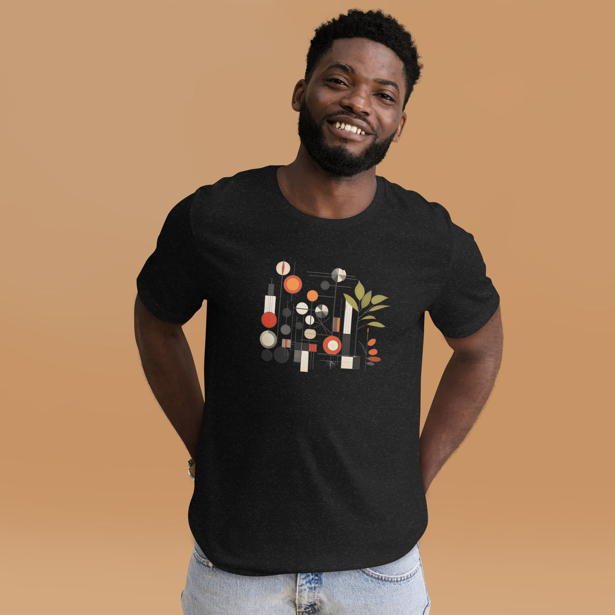 Botanical Geometric Landscape | Unisex T-shirt
