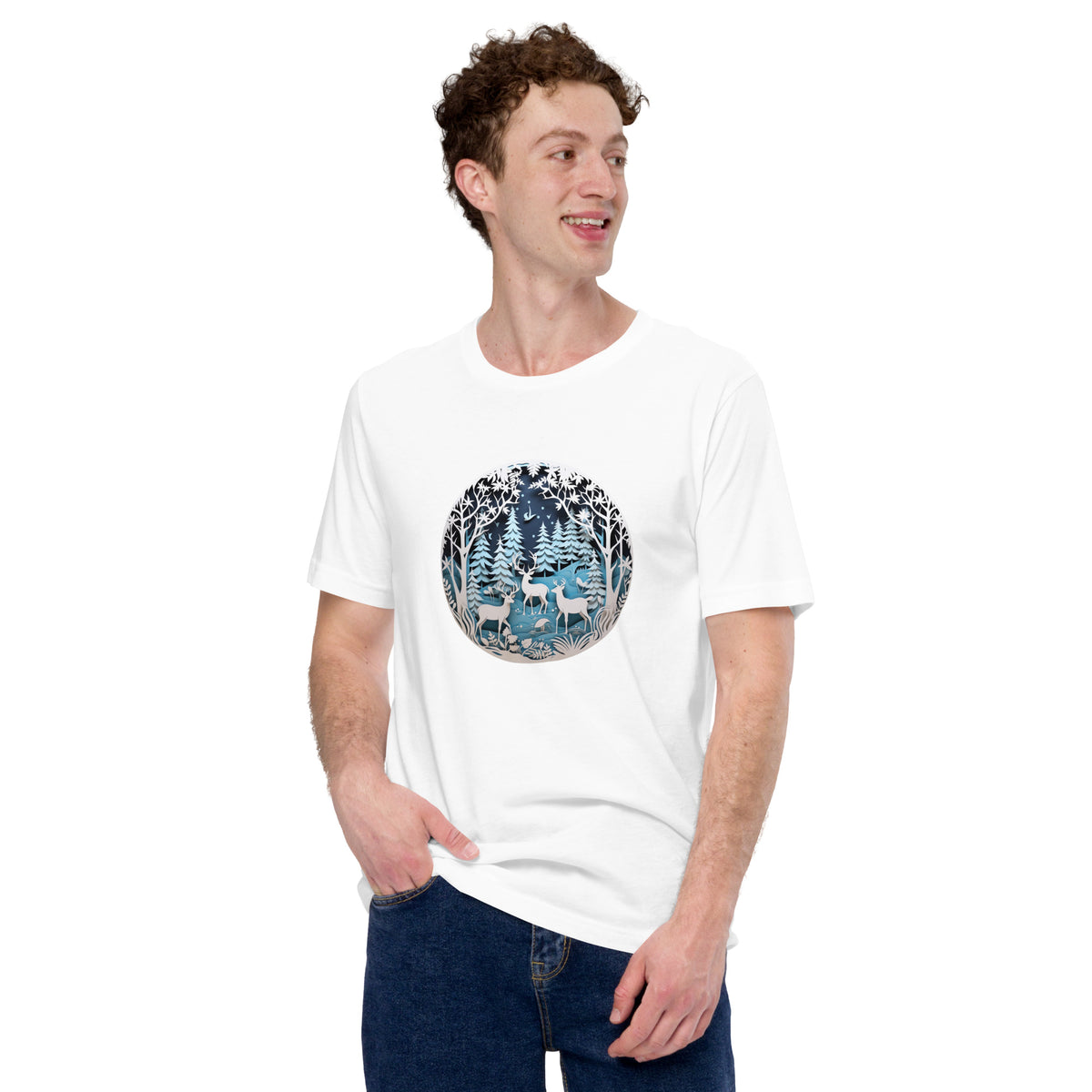 Winter Papercut | Unisex T-shirt