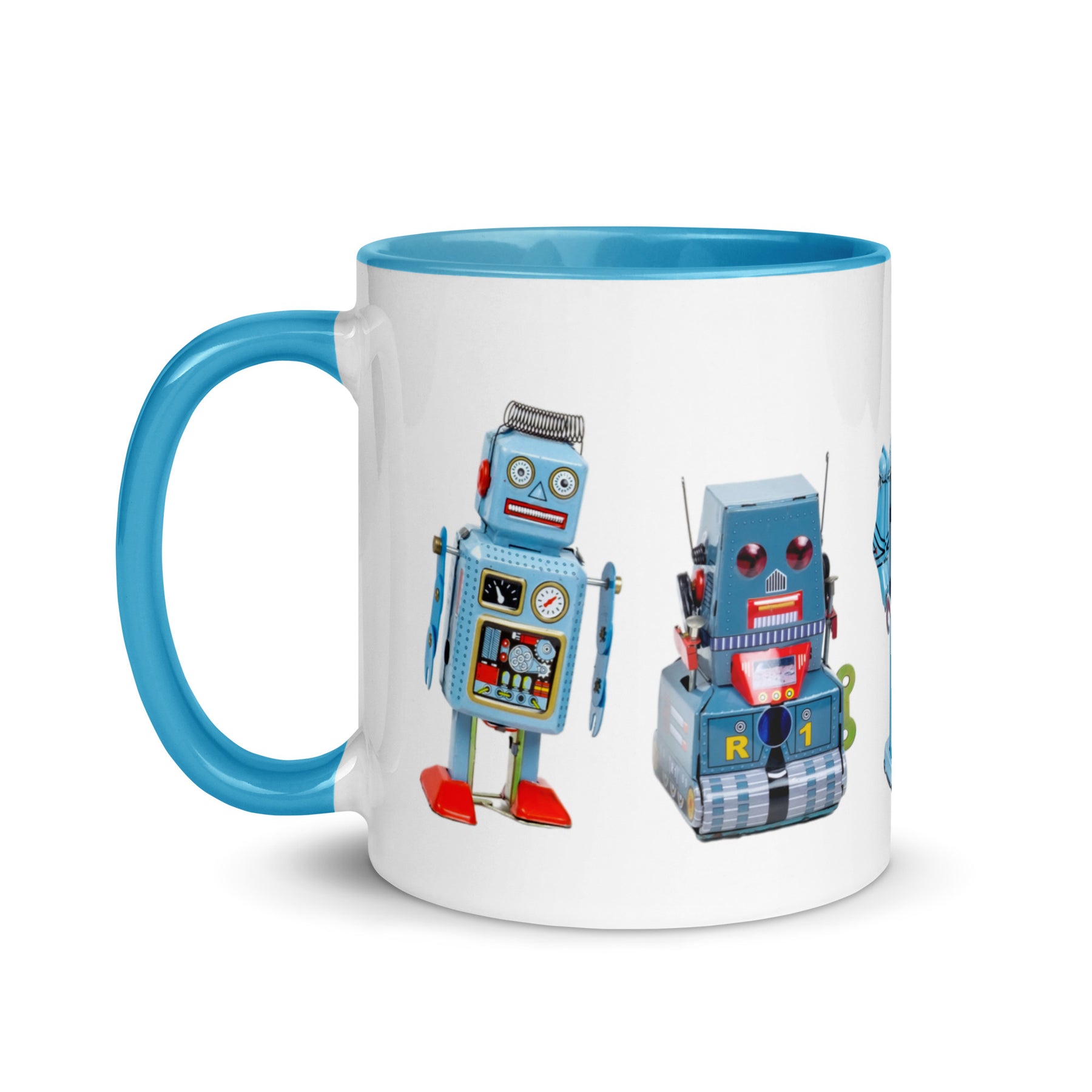 Robots | Mug with Color Inside