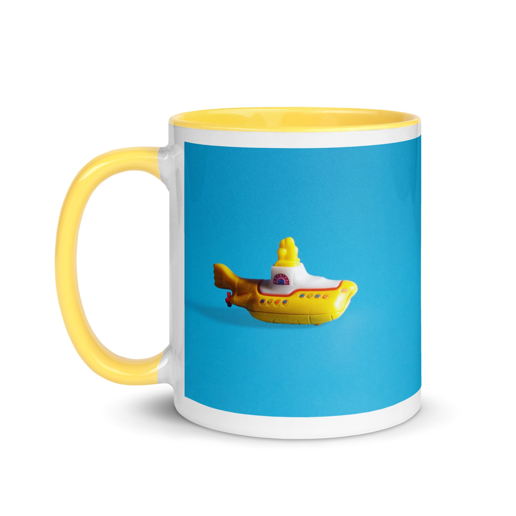 Yellow Submarine Mug with Color Inside