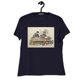 Japanese Woodblock Print Production | Women's Relaxed T-Shirt
