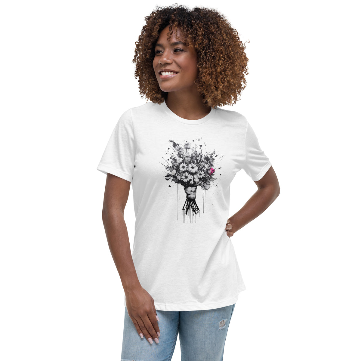 Floral Graffiti | Women's Relaxed T-Shirt